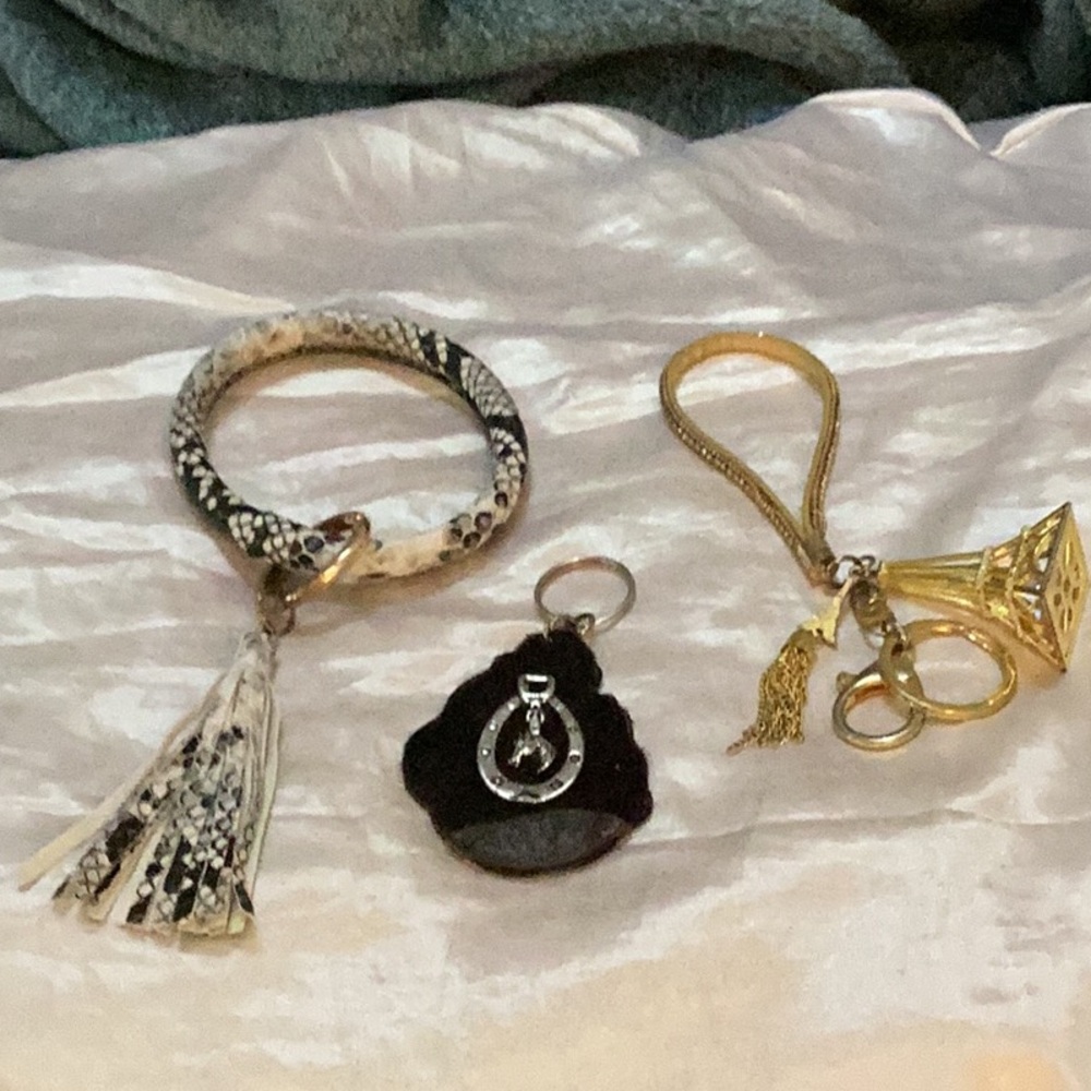 🖤Lot of 3 Assorted Key Chains Fun To Have 🖤